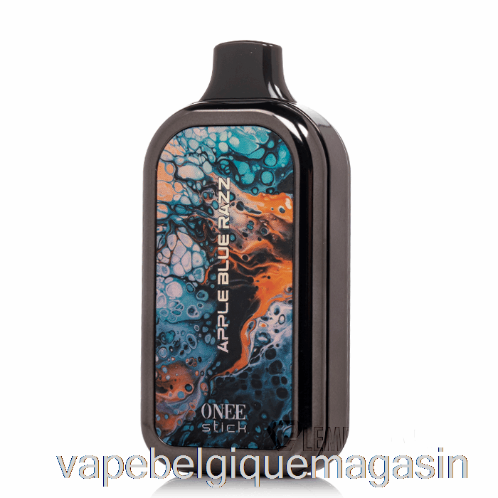 Vape Shop Bruxelles Yibla 6500 Jetable Pomme Bleu Razz